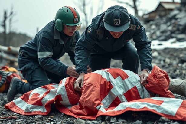Elsősegély takaró használata vészhelyzetekben