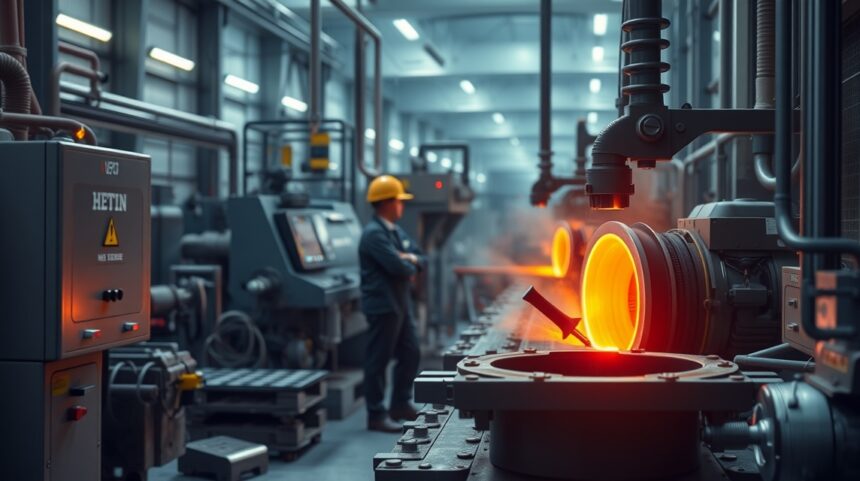 Feszültségmentesítő hőkezelés folyamat az iparban