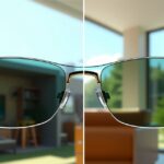 Fotokromatikus lencsék beltéren és szabadban