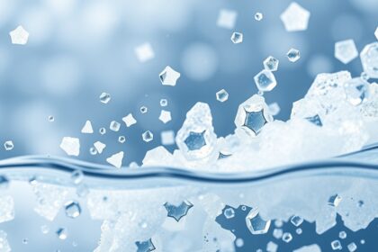 Hipertóniás oldatban lévő víz és oldott részecskék