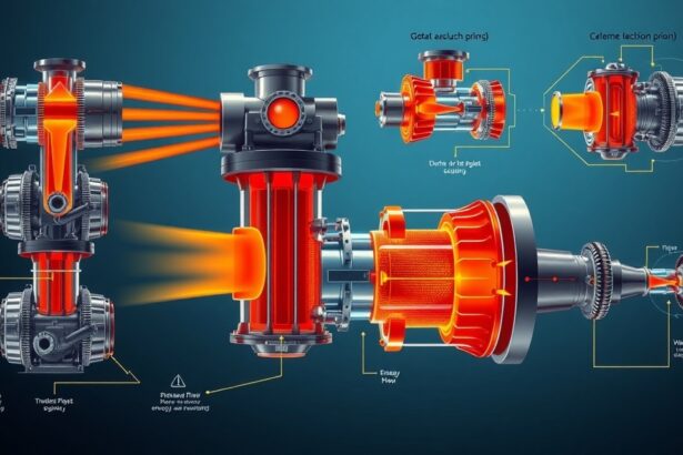 Hőerőgép működése és típusai diagram részletes magyarázattal