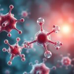 Molekulák ábrázolása, amelyek inhibitorok szerepet játszanak