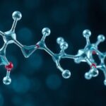 Ketamin molekula 3D ábrázolás, orvosi alkalmazásokhoz