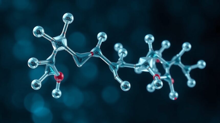 Ketamin molekula 3D ábrázolás, orvosi alkalmazásokhoz