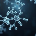 Molekulák és az emberi test illusztrációja a kinin hatásainak bemutatására.