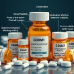 Különböző kortikoszteroid tartalmú gyógyszerpalackok