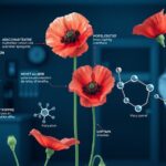 Mák (Papaver) virágok és mákalkaloidok kémiájának bemutatása