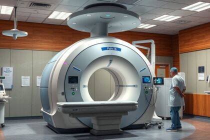 Mágneses rezonancia berendezés orvosi vizsgálathoz