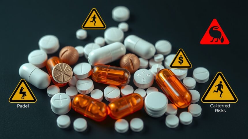 Nyugtatók különböző típusai, mint a barbiturátok és benzodiazepinek.