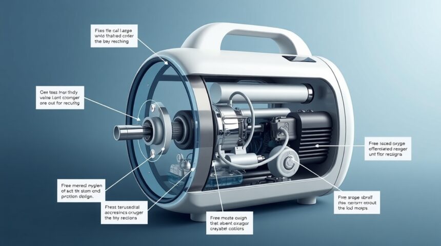 Oxigénkoncentrátor működése és fő részei