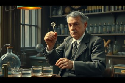 Alexander Fleming laboratóriumi felfedezése és penicillin kísérletezése