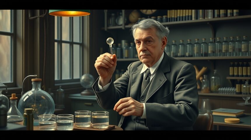 Alexander Fleming laboratóriumi felfedezése és penicillin kísérletezése