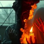 A metamfetamin hatásait és veszélyeit szimbolizáló kép