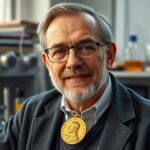 Phillips Williams Daniel, Nobel-díjas fizikus laboratóriumban.