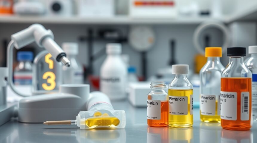 Pimaricin gombaellenes szer laboratóriumi környezetben