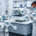 Kémiai molekulák laboratóriumban, poli-L-tejsav vizsgálata