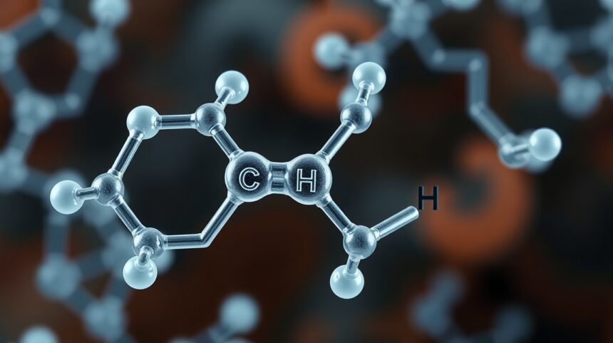 Prokain molekula kémiai szerkezete