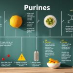 Purinok lebontási folyamata és hatásai az egészségre.