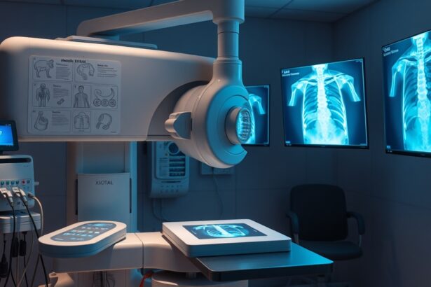 Modern röntgenográfiai berendezés orvosi diagnosztikához