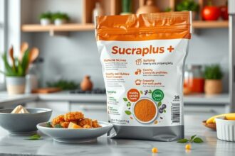 Sucraplus édesítőszer csomagolás a konyhában