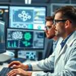 Számítógépes gyógyszertervezés folyamatában részt vevő tudósok