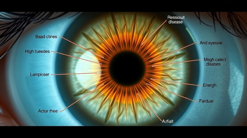 Szemlencse felépítése és betegségei, anatómiai részletek.