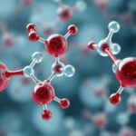 Warfarin molekula és hatásmechanizmus illusztrációja