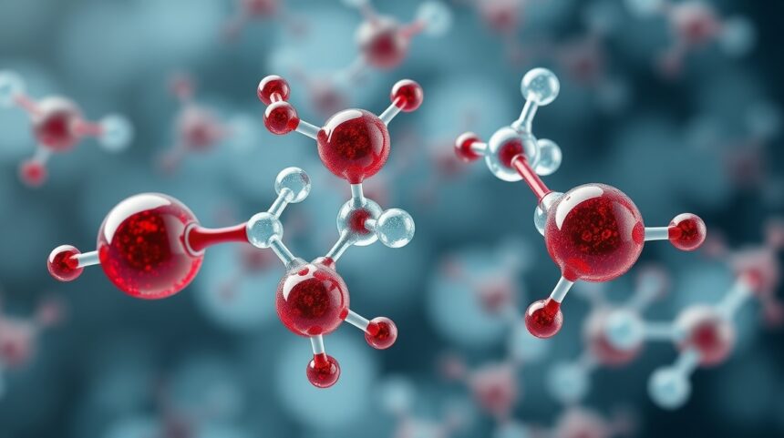 Warfarin molekula és hatásmechanizmus illusztrációja
