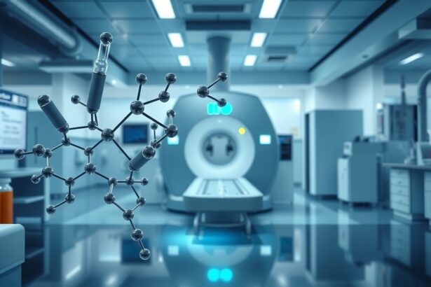 Technécium molekula a nukleáris medicina környezetében.