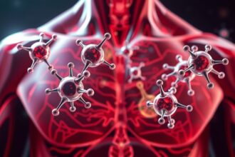 Tesztoszteron hormonhatásai az emberi szervezetben, grafikus ábrázolás