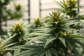 Kannabisz növény részletei a THC hatásairól szóló cikkhez