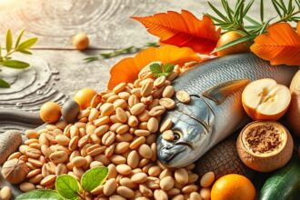 Friss hal, diófélék és növényi olajok, többszörösen telítetlen zsírok.