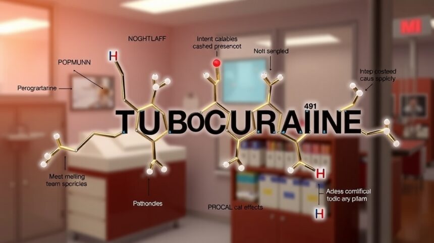 A tubokurarin molekula képlete és orvosi alkalmazása