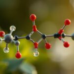 Ubidekarenon molekula makroszkopikus ábrázolása