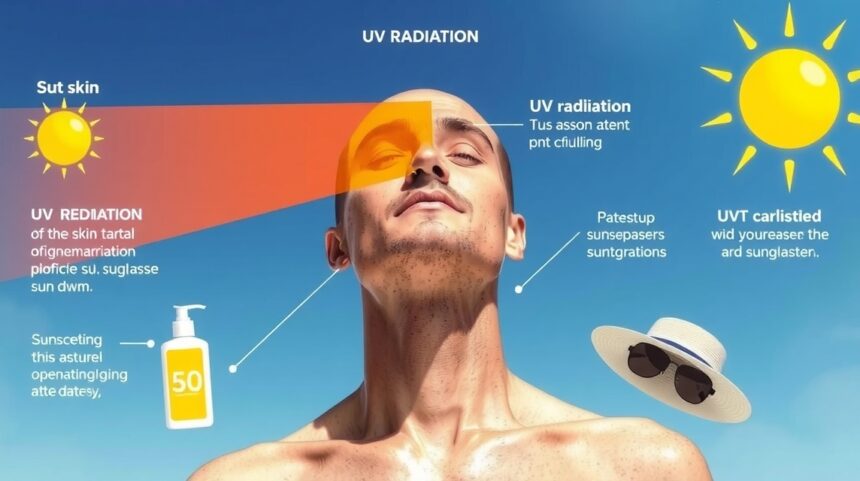 UV sugárzás és bőrvédelem: naptej és napszemüveg használata