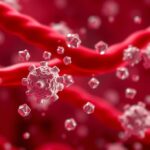 VLDL lipoproteinek és trigliceridek keringése a vérben.