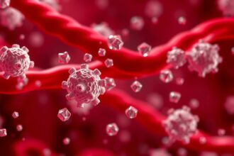 VLDL lipoproteinek és trigliceridek keringése a vérben.