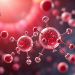 LDL-koleszterin molekulák makrofotóniko képen