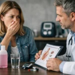 Orvosi konzultáció az acetonos leheletről és kezelési lehetőségeiről.