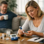 Nő kortizol szint mérése otthon tesztelési eszközzel