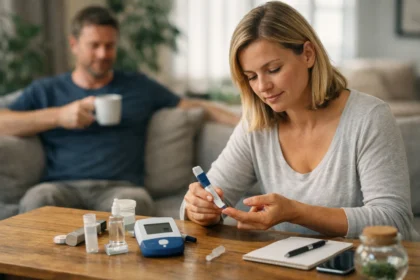 Nő kortizol szint mérése otthon tesztelési eszközzel