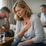 Nő gyomorégéstől szenved, orvosi vizsgálaton vesz részt